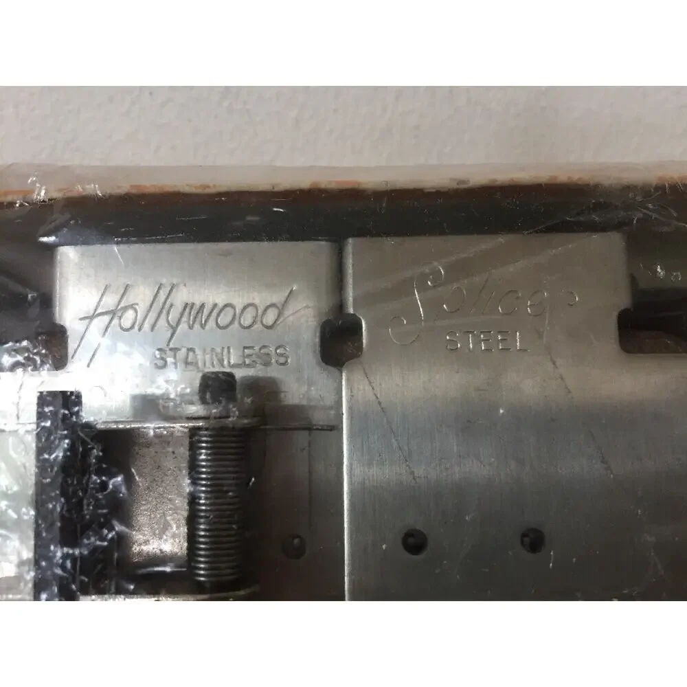 Vtg Schoen Hollywood Splicer Stainless Steel 8mm 16mm Film Cutter Original Boxed
